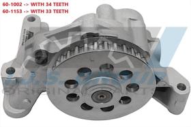 IJS 601153 - BOMBA DE ACEITE AUDI/SEAT/SKODA/VW