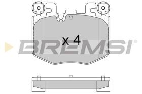 BREMSI BP4011 - PASTILLAS DE FRENO BMW