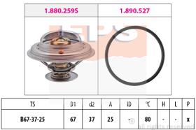 EPS 1880259 - TERMOSTATO EPS