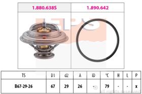 EPS 1880638 - TERMOSTATO EPS