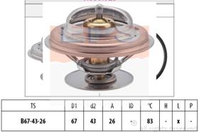EPS 1880625S - TERMOSTATO EPS