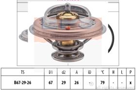 EPS 1880638S - TERMOSTATO EPS