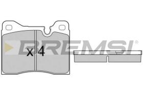 BREMSI BP2221CE - PASTILLAS DE FRENO 'CERAMIC' BMW, ALFA ROMEO,