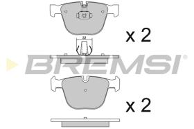 BREMSI BP3115CE - PASTILLAS DE FRENO 'CERAMIC' BMW, ,