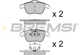 BREMSI BP3297CE - PASTILLAS DE FRENO 'CERAMIC' FORD, MG, VOLVO, LAND ROVER