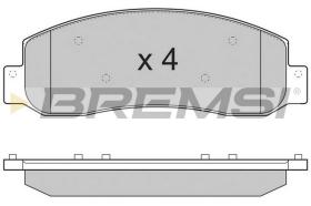 BREMSI BP3306CE - PASTILLAS DE FRENO 'CERAMIC' FORD