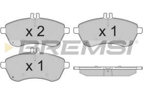 BREMSI BP3327CE - PASTILLAS DE FRENO 'CERAMIC' MERCEDES-BENZ