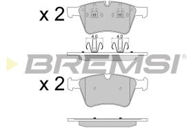 BREMSI BP3590CE - PASTILLAS DE FRENO 'CERAMIC' MERCEDES-BENZ