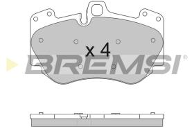 BREMSI BP3611CE - PASTILLAS DE FRENO 'CERAMIC' AUDI