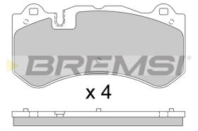 BREMSI BP3784CE - PASTILLAS DE FRENO 'CERAMIC' MERCEDES-BENZ