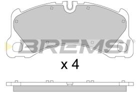 BREMSI BP3811CE - PASTILLAS DE FRENO 'CERAMIC' PORSCHE