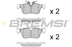 BREMSI BP3999 - PASTILLAS DE FRENO VOLVO
