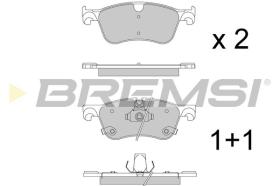 BREMSI BP4016 - PASTILLAS DE FRENO MERCEDES NISSAN