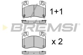 BREMSI BP4030 - PASTILLAS DE FRENO KIA