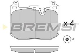 BREMSI BP4044 - PASTILLAS DE FRENO BMW, MINI