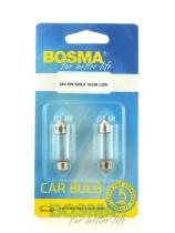 BOMBILLAS AUTOMOCION 932421 - BOMBILLA 12V  5W SV8,5 10X36 C5W BLISTER (2 PCS)