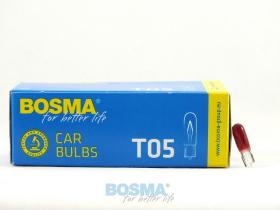 BOMBILLAS AUTOMOCION 50123512RK - BOMBILLA 12V 1,2W T05 RED