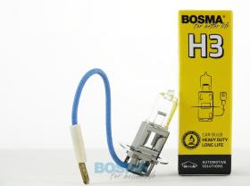 BOMBILLAS AUTOMOCION 501205LLHD - BOMBILLA 12V 55W PK22S H3 LONG LIFE HEAVY DUTY
