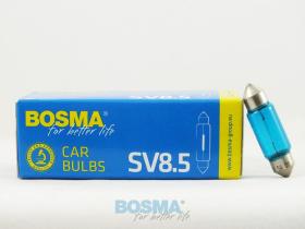 BOMBILLAS AUTOMOCION 501221BLK - BOMBILLA 12V 5W SV8,5 10X36 BLUE