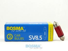 BOMBILLAS AUTOMOCION 501221RK - BOMBILLA 12V 5W SV8,5 10X36 RED
