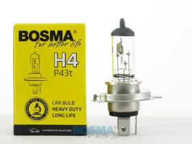 BOMBILLAS AUTOMOCION 501206LLHD - BOMBILLA 12V 60/55W P43T H4 LONG LIFE HEAVY DUTY