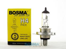 BOMBILLAS AUTOMOCION 502406LLHD - BOMBILLA 24V 75/70W P43T H4 LONGLIFE HEAVY DUTY
