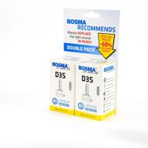 BOMBILLAS AUTOMOCION 545123 - DOUBLE PACK XENON 42V 35W PK32D-5 D3S 4300K