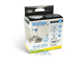 BOMBILLAS AUTOMOCION 541206PPH - PLUS 120% 12V   60/55W P43T H4 TWIN BOX
