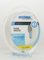 BOMBILLAS AUTOMOCION 541203PPW - PURE WHITE 12V   55W P14,5S H1 TWIN BOX