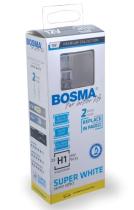 BOMBILLAS AUTOMOCION 541203PSW - SUPER WHITE 12V 55W P14,5S H1 TWIN BOX