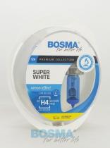 BOMBILLAS AUTOMOCION 541206PSW - SUPER WHITE 12V   60/55W P43T H4 TWIN BOX