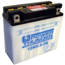 BATERIAS DE MOTO POWER THUNDER 0606340P - BAT.MOTO 12N5.5-3B CONVENCIONAL