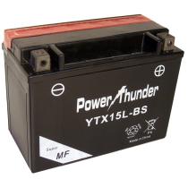 BATERIAS DE MOTO POWER THUNDER 0615391P - BAT.MOTO CTX15L-BS SIN MANTENIMIENTO
