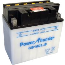 BATERIAS DE MOTO POWER THUNDER 0616401P - BAT.MOTO CB16CL-B CONVENCIONAL