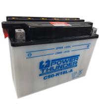 BATERIAS DE MOTO POWER THUNDER 0650341P - BAT.MOTO C50N-18L-A CONVENCIONAL