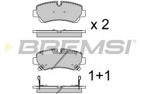 BREMSI BP4062 - PASTILLAS DE FRENO MAXUS (SAIC MOTOR)