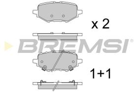 BREMSI BP4064 - PASTILLAS DE FRENO HONDA