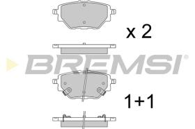 BREMSI BP4065 - PASTILLAS DE FRENO MG