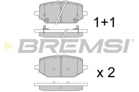 BREMSI BP4067 - PASTILLAS DE FRENO HONDA