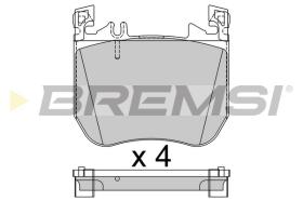 BREMSI BP4069CE - PASTILLAS DE FRENO 'CERAMIC' MERCEDES-BENZ