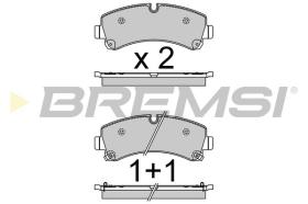 BREMSI BP4086 - PASTILLAS DE FRENO MAXUS