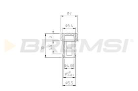 BREMSI WI0475 - TESTIGOS DE FRENO RENAULT, DACIA