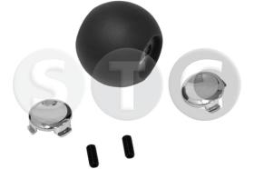 STC T465129 - POMO PALANCA DE CAMBIO 500 MARRON EN PIEL