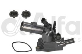 ALFA E-PARTS AF14266 - BRIDA REFRIGERANTE CON SENSOR TEMPERATURA