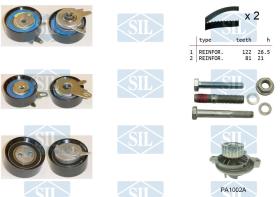 SALERI K1PA1002A - KIT DIST.C/BOMBA SIL