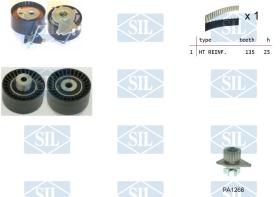 SALERI K1PA1266 - KIT DIST.C/BOMBA SIL