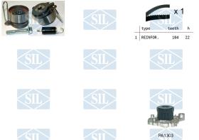 SALERI K1PA1303 - KIT DIST.C/BOMBA SIL
