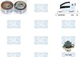 SALERI K1PA1385 - KIT DIST.C/BOMBA SIL
