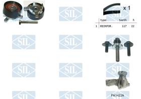 SALERI K1PA1422A - KIT DIST.C/BOMBA SIL