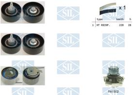 SALERI K1PA1502 - KIT DIST.C/BOMBA SIL